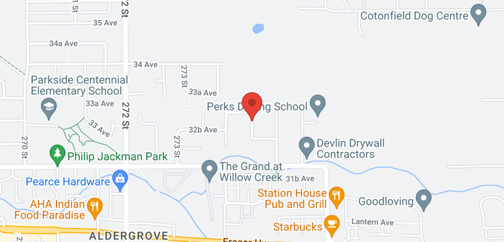 map of 3245 274A STREET